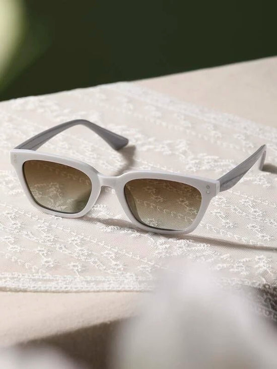 Shein- Rivet Detail Sunglasses
