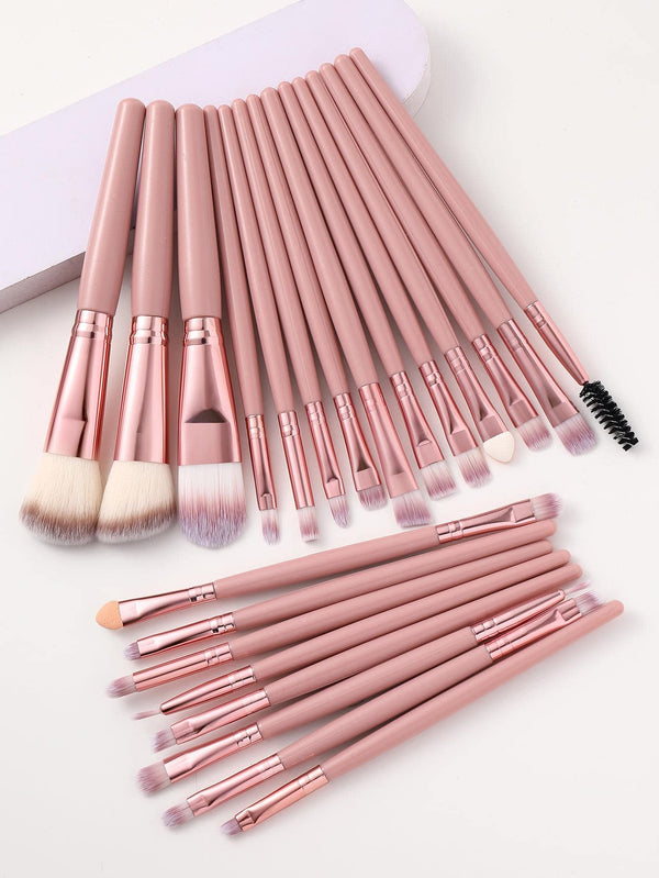 Shein - 22Pcs Makeup Brush Sets Premium Synthetic Hair Eyeshadow Blending Brush Sets Cosmetics Tools Cosmetic Brush Makeup Tools