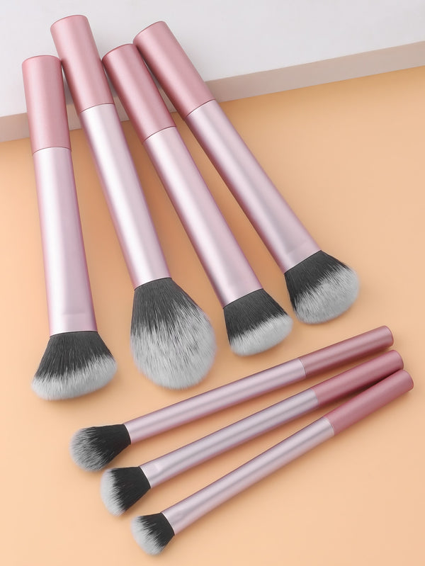 Shein - 7pcs Makeup Brush Set, Multifunctional Beauty Tool For Quick And Easy Application Black Friday