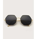 Shein- Geometric sunglasses with metal frame for men by Bagallery Deals priced at #price# | Bagallery Deals