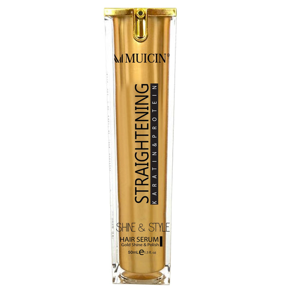 MUICIN - Gold Shine & Style Hair Straightening Serum - 50ml