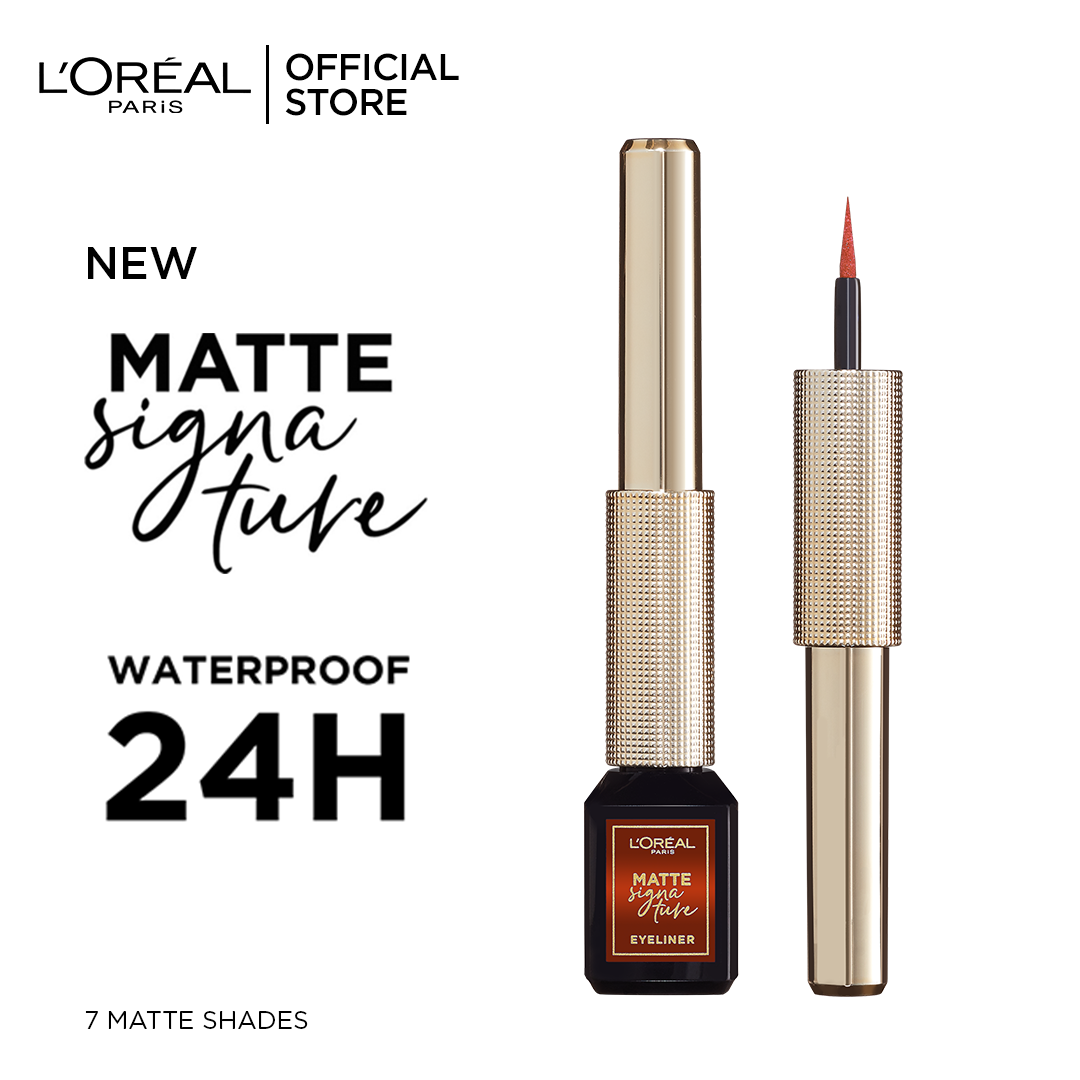 LOreal Paris- Matte Signature Liquid Eyeliner 07 Copper