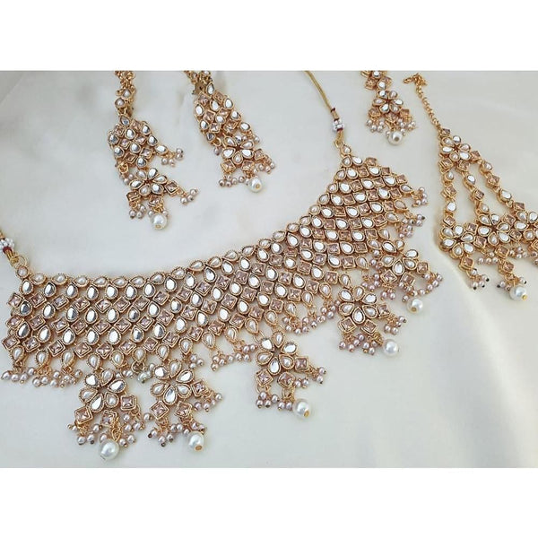 House Of Jewels- Ethereal Gold  and White  Set
