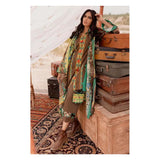 Gul Ahmed- 3PC Unstitched Corduroy Suit with Printed Cotton Net Dupatta CD-12008 A