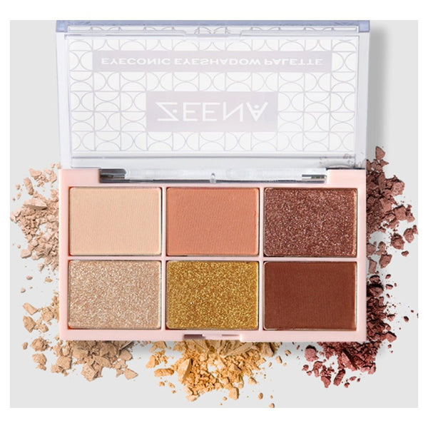 Zeena- Eyeconic Eyeshadow Palette  010 Golden Nude