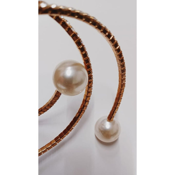 Shein- Faux Pearl Decor Earrings