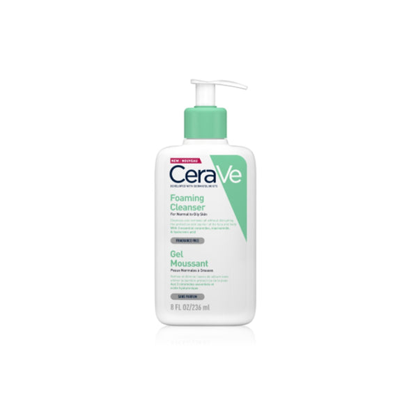 CeraVe- Cleansers Purifying Foam Gel for Normal to Oily Skin, 236 ml