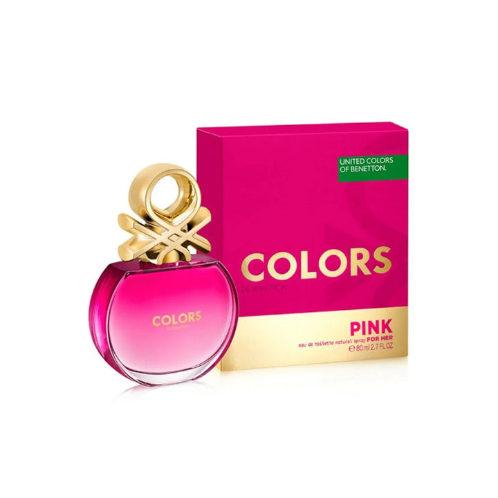 BENETTON- COLORS PINK WOMEN EDT, 80ML
