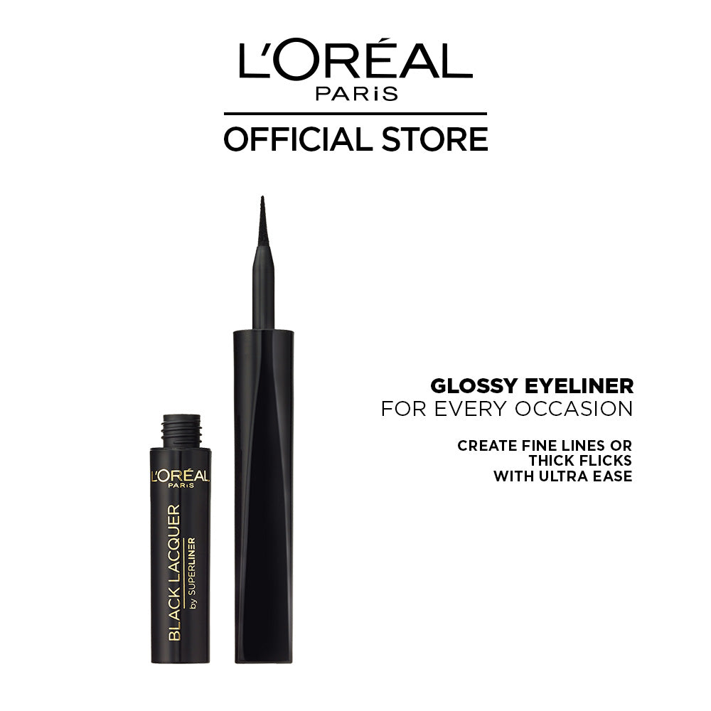 LOreal Paris- Super Liner Black Lacquer Liquid Eyeliner