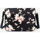Shein- Black Flower Cross Body Bag