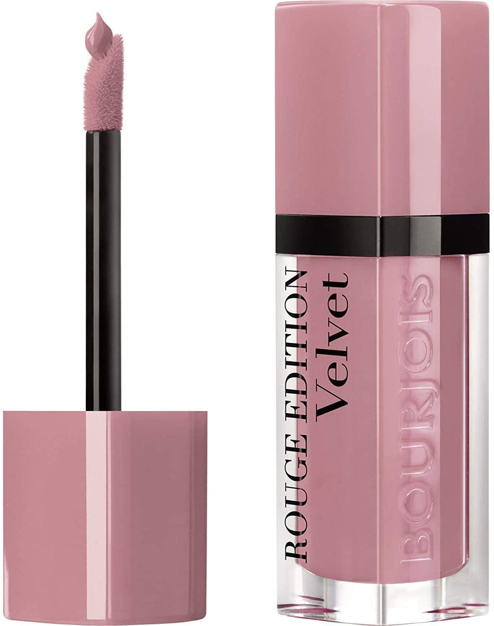 Bourjois- Rouge Edition Velvet. Liquid lipstick. 10 Don’t pink of it !. Volume: 6.7ml - 0.23fl oz