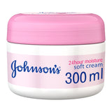 Johnson's- 24 Hour Moisture Soft Cream, 300 ml