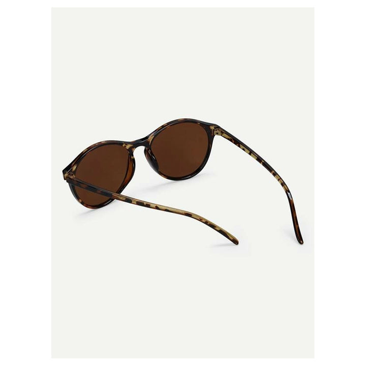 Shein- Flat Lens Sunglasses With Tortoise Frame For Women