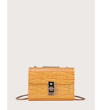 Shein- Yellow Croc Embossed Crossbody Bag by Bagallery Deals priced at #price# | Bagallery Deals