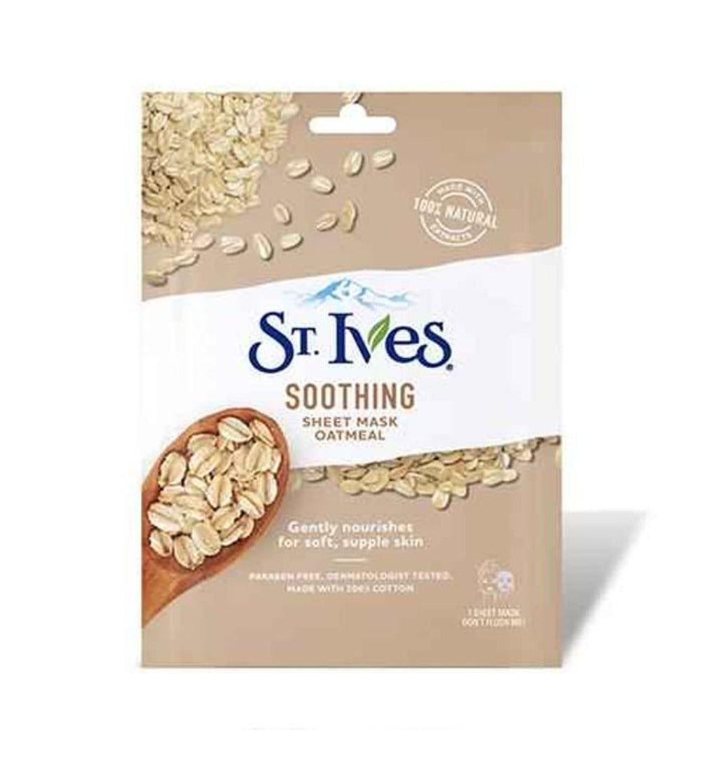 St. Ives- Soothing Sheet Mask Oatmeal 23 ml
