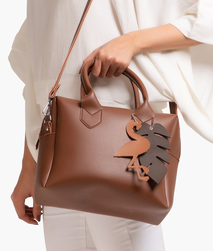 RTW- Horse Brown Mini Bowling Bag