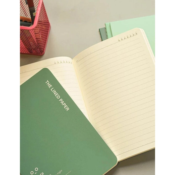 Shein- 1 Pc Slogan Graphic Random Color Notebook