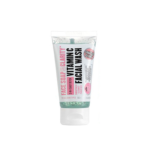 Soap & Glory- Face Soap And Clarity 3-in-1 Daily Vitamin C Facial Wash, 50ml by Bagallery Deals priced at #price# | Bagallery Deals