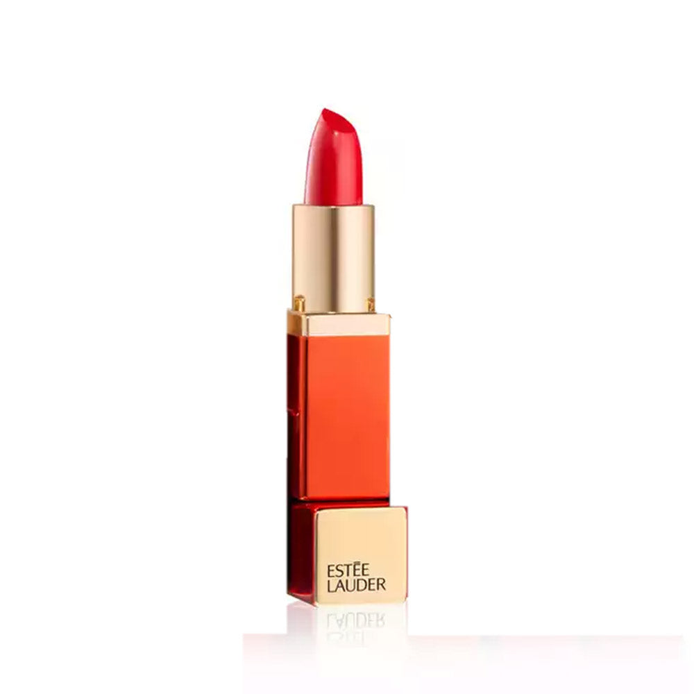 Estee Lauder- Deluxe Travel Size Pure Colour Envy Sculpting Lipstick in 320 Defiant Coral 1.2g