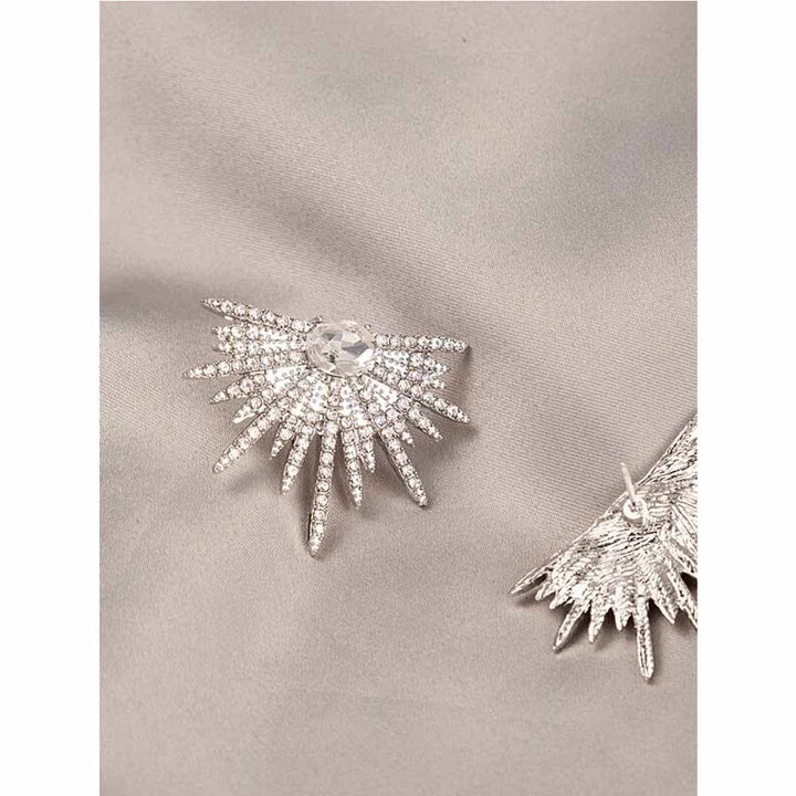 Shein- Rhinestone Decor Stud Earrings