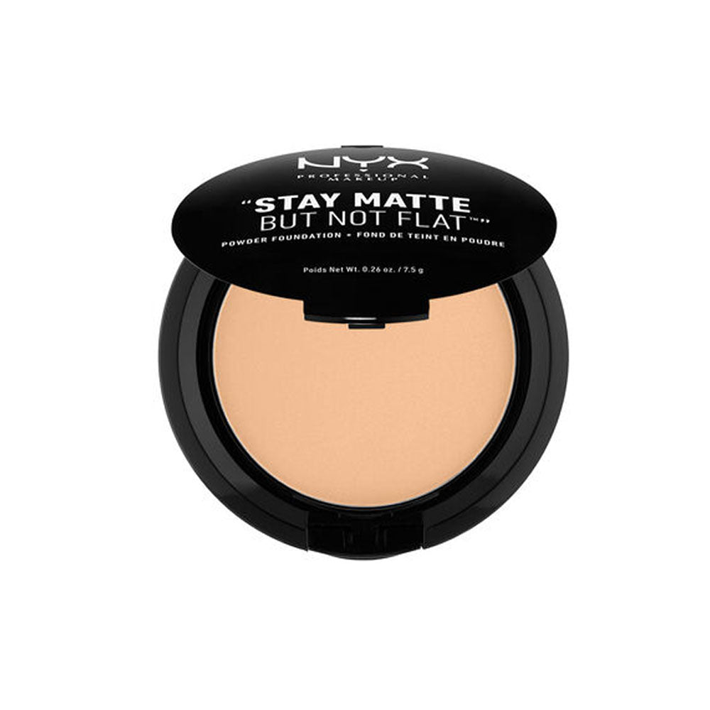 NYX Professional Makeup- Stay Matte But Not Flat Powder Foundation - 05 Soft Beige