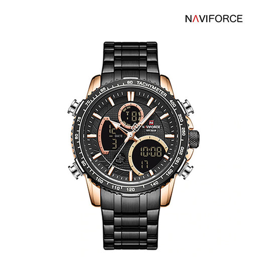 NAVIFORCE- Watch NF9182 Black Gold