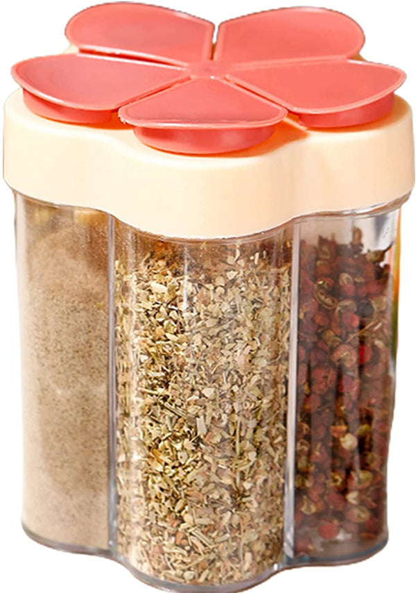 Home.Co- 5 Compartment Spice Jar