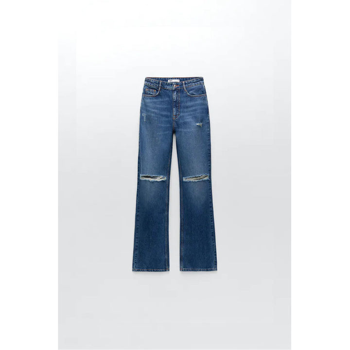Zara- Z1975 Full Length Ripped Jeans