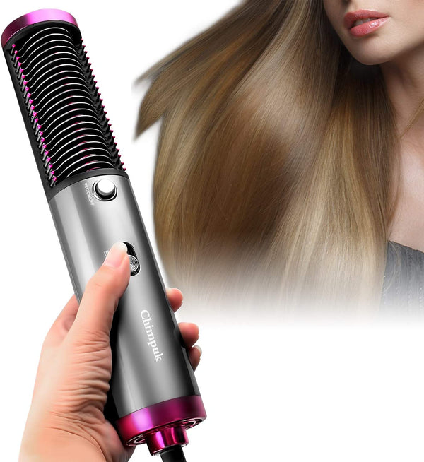 Home.Co- 3in1 Hair Straightener Brush