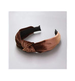 Colorful Nylon Velvet Knot Headband