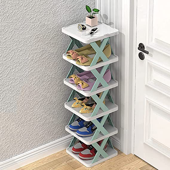 Home.Co- Stackable Shoe Rack 4 Layer