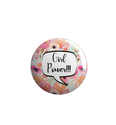 Vogue Aesthetic- Badge Girl Power