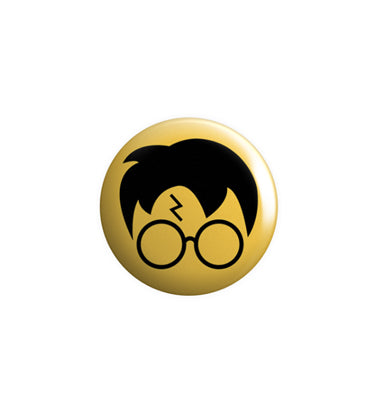 Vogue Aesthetic- Badge Harry Potter- Yellow Edition