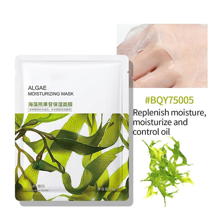 BIOAQUA - Algae Moisturizing Face Sheet Mask Improving Dryness Mask