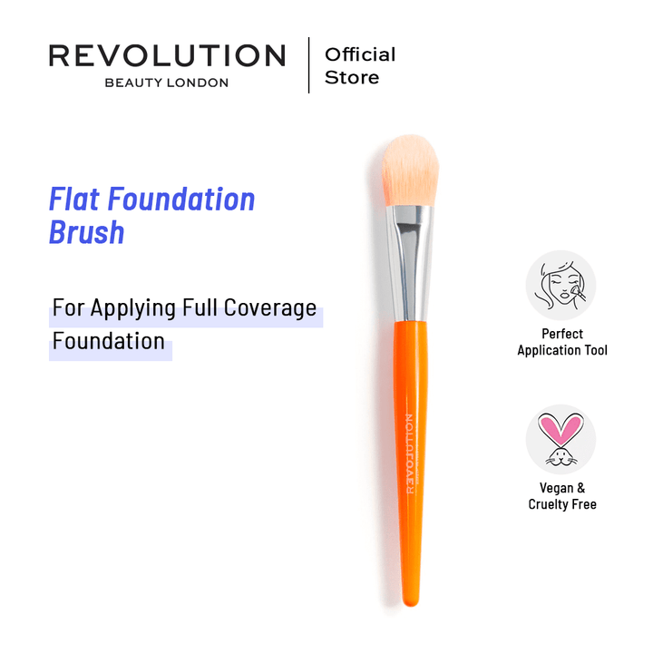 Makeup Revolution- Relove by Revolution Flat Foundation Brush