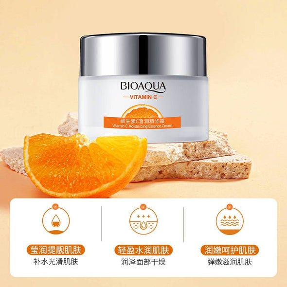 BIOAQUA - Vitamin C Moisturizing Hydrating Rejuvenating Facial Cream 50g