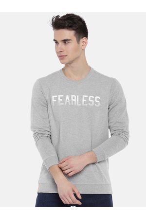 Emmerce - Fearless Printed Sweatshirt For Men