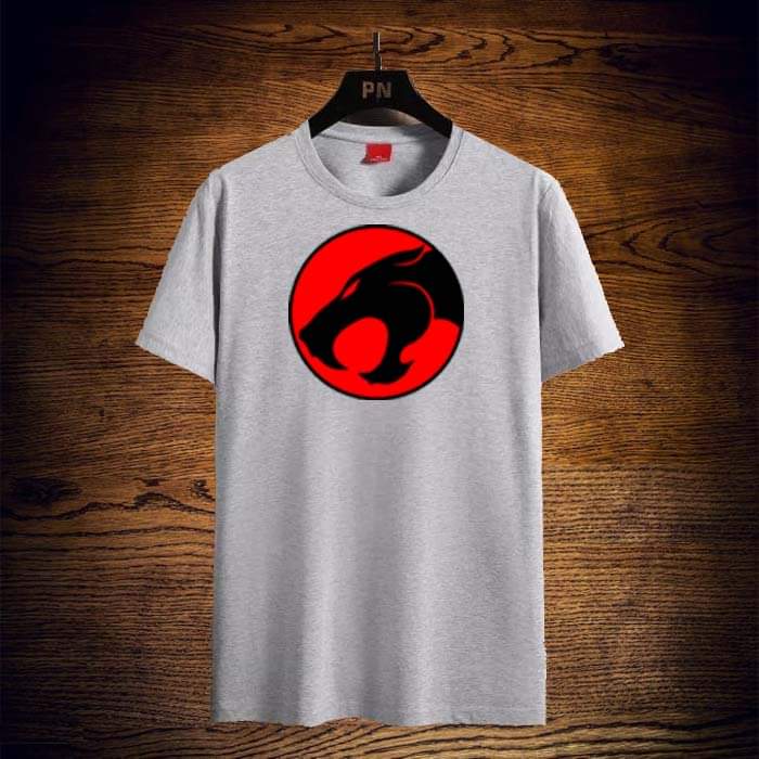 Emerce- Thunder Cats Heather Grey Printed T-Shirt