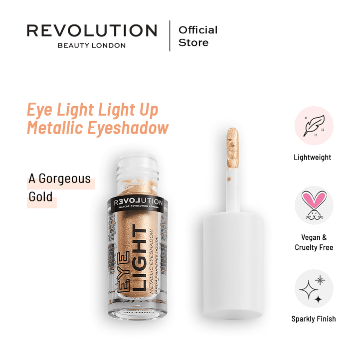 Revolution Relove Eye Light Up Metallic Eyeshadows