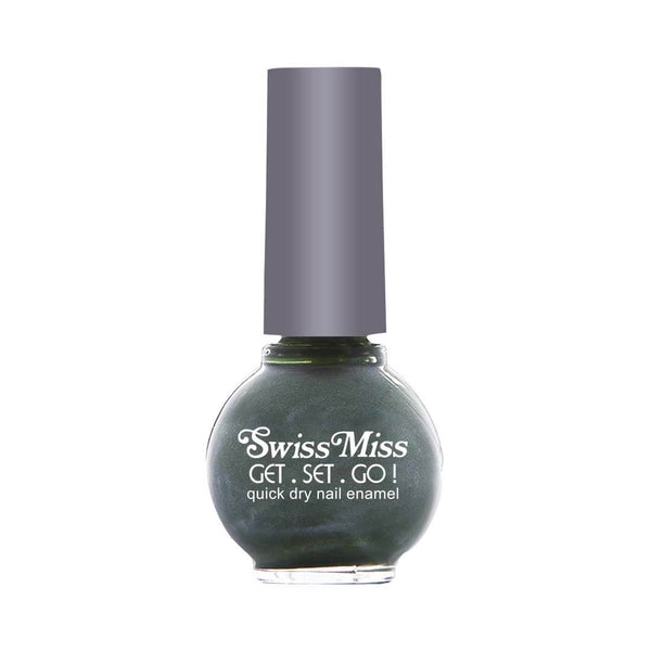 Swiss Miss - Nail Paint Olive Grey (F-405)