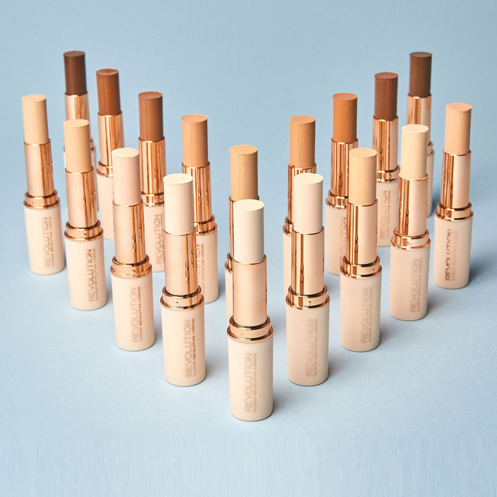Makeup Revolution- Fast Base Stick Foundation - F6