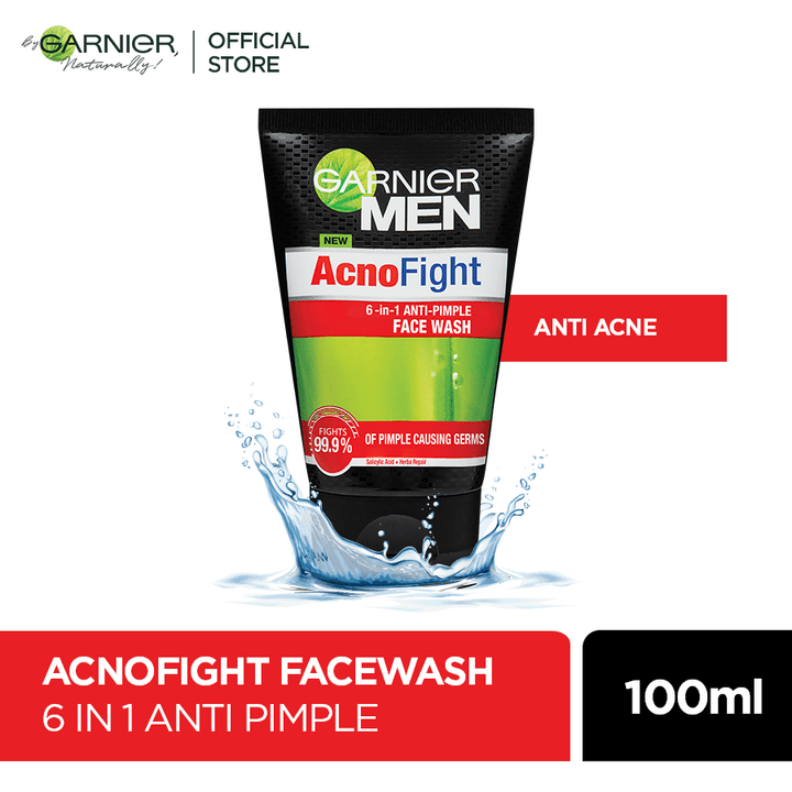 Garnier Men Acno Fight Face Wash 100Ml