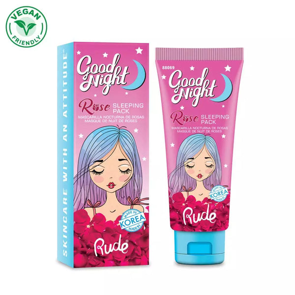 Rude Cosmetics - Good Night Rose Sleeping Pack