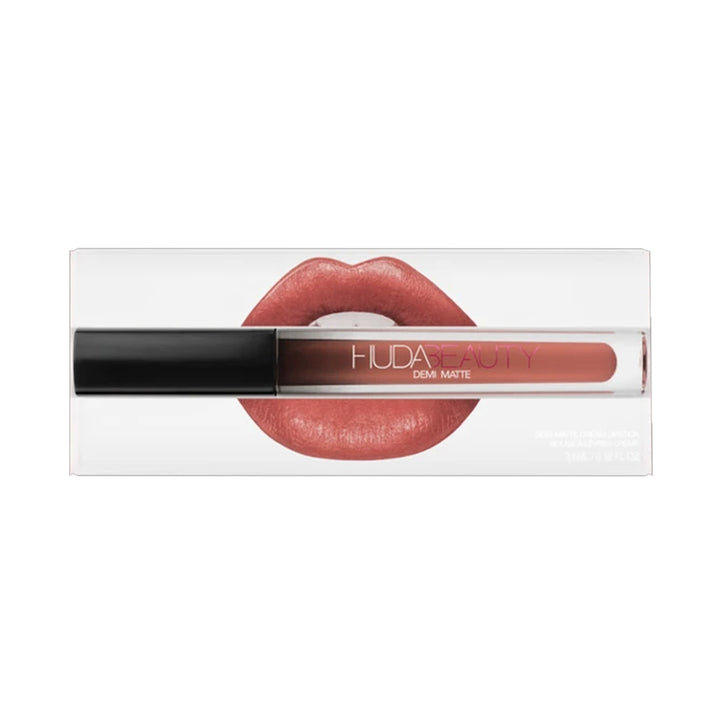 Huda Beauty- Demi Matte & Cream Lip Set, Mogul & Bombshell