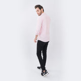 VYBE - Casual Solid Shirts- Pink