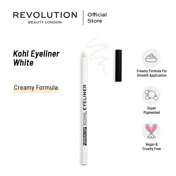 Revolution- Relove Kohl Eyeliner White