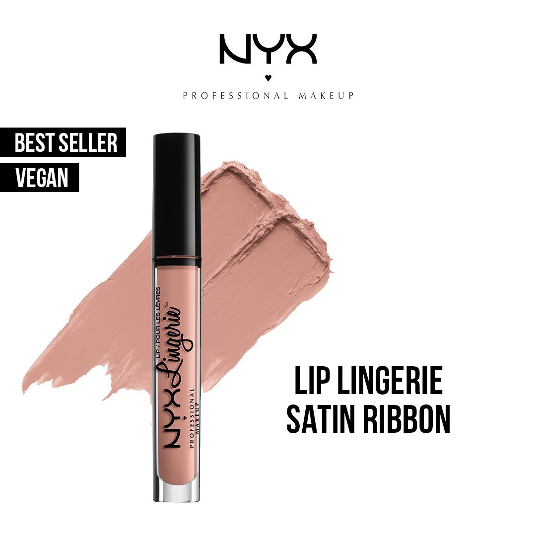 NYX Professional Makeup Liquid Lipstick Lip Lingerie 07 Satin Ribbon
