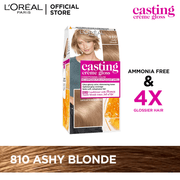 LOreal Paris- Casting Creme Gloss - 810 Ashy Blonde Hair Color