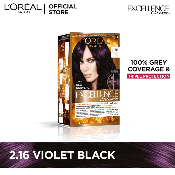 L'Oreal Paris Excellence Intense 2.16 Dark Violet Black