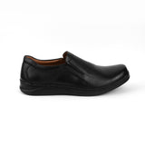 VYBE - Black Leather Casual Shoes